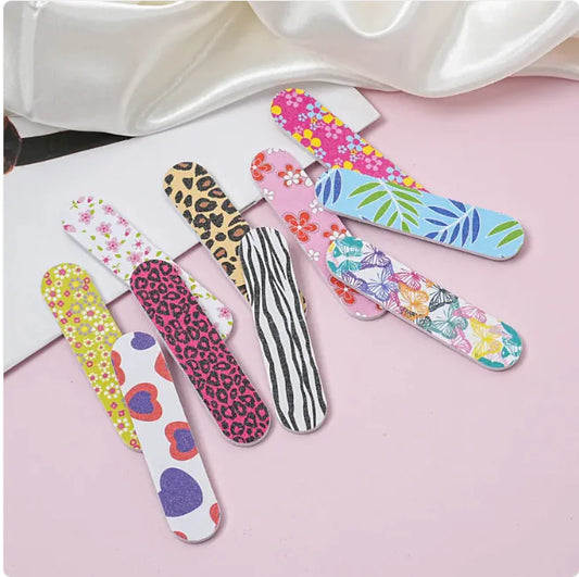 Vibrant Pattern Nail Files